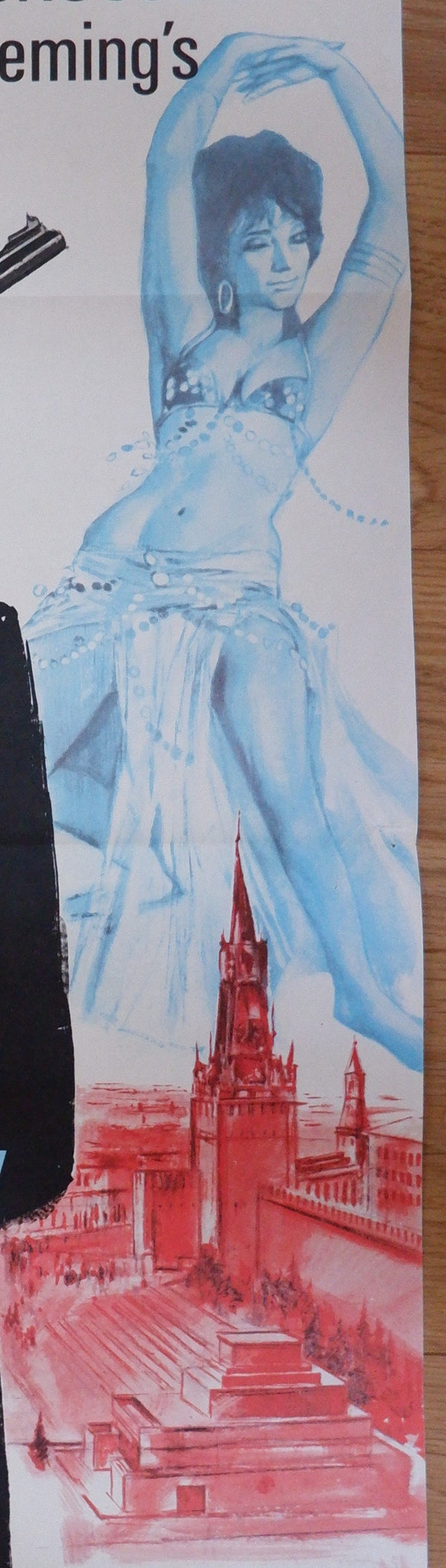 "From Russia with Love", Original Re-Release German James Bond Movie Poster 1963