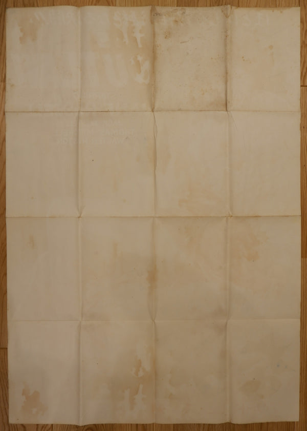 "The Outlaw", Original Release Japanese Movie Poster 1951, Ultra Rare, B1 Size (70.7 × 100 cm)