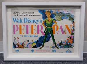 "Peter Pan", Original Tokyo Premiere Release Pamphlet-Poster 1955, B5 Size