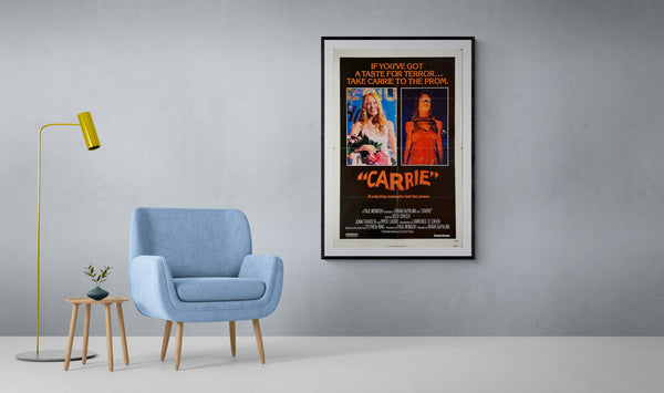 "Carrie", Original First Release US ONE SHEET Movie Poster 1976, Size (27 x 41")