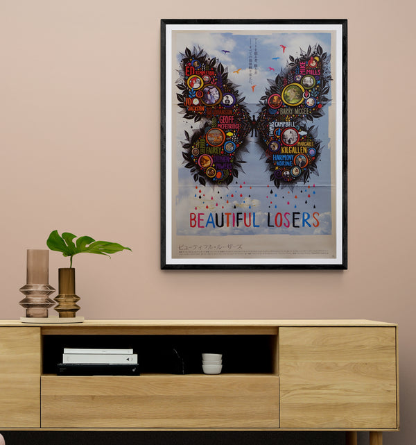 "Beautiful Losers", Original Release Japanese Movie Poster 2008, B2 Size (51 x 73cm)