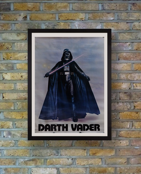 "Star Wars: Darth Vader", Original 1977 Promotional Poster 20th Century Fox, 28x20 inches