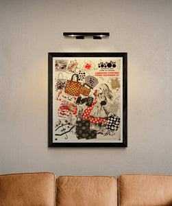"Comme des Garçons Promotional Poster", Original Rare Japanese Advertising Poster, Width: about 60cm Length: about 74cm