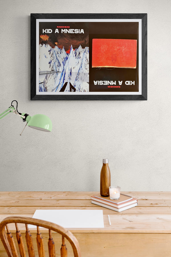 "Kid A Mnesia", Original Release Japanese Promotional Poster 2021, B3 Size
