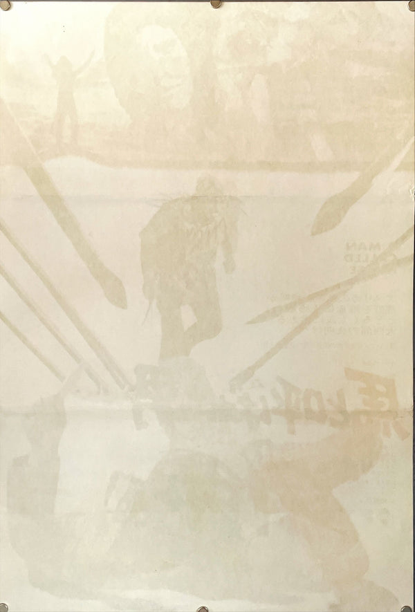 "A Man Called Horse", Original Release Japanese Movie Poster 1970, B2 Size (51 x 73cm)