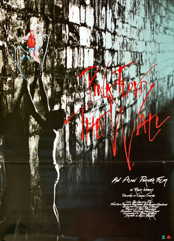 "Pink Floyd The Wall", Original Release Japanese Movie Poster 1982, B2 Size (51 x 73cm)