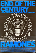 Load image into Gallery viewer, &quot;End of the Century: The Story of the Ramones&quot;, Original First Release Japanese Movie Poster 1982, Rare, B2 Size (51 x 73cm)
