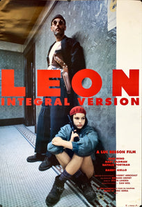 "Leon The Professional", Original Release Japanese Movie Poster 1996, RARE, B1 Size