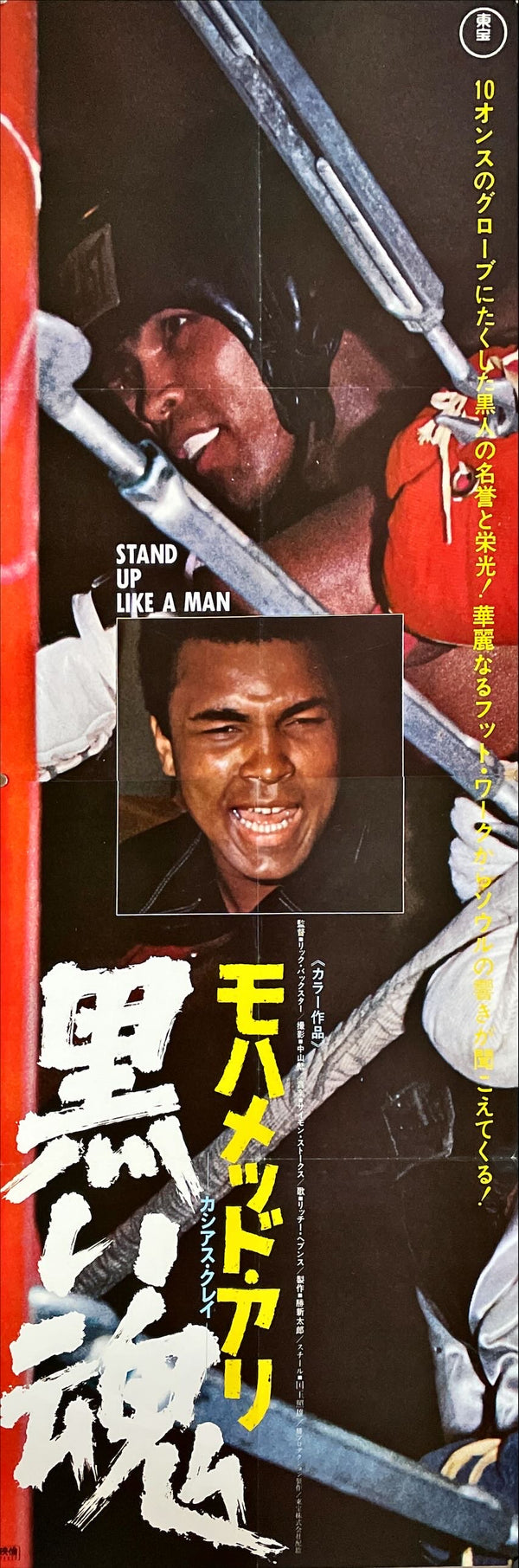 "Stand Up Like a Man", Original Release Japanese Movie Poster 1974, STB Tatekan Size