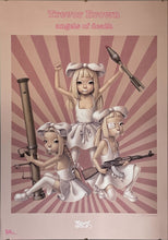 Load image into Gallery viewer, &quot;Angels of Death&quot;, Original Contemporary Art Poster printed in 2013, SIGNED, B2 Size (72.8 x 51.4 cm)
