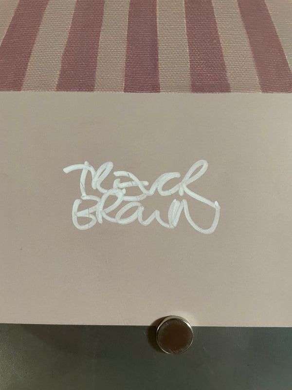 "Angels of Death", Original Contemporary Art Poster printed in 2013, SIGNED, B2 Size (72.8 x 51.4 cm)