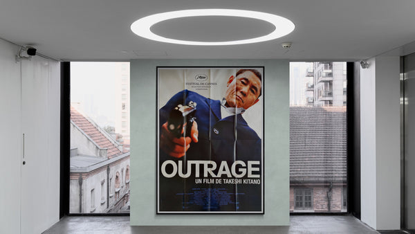 "Outrage", Original First Release French Movie Poster 2010, Huge Size, Size (120cm x 160)