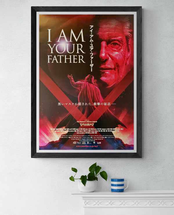"I Am Your Father", Original Release Japanese Movie Poster 2015, B2 Size (51 x 73cm)