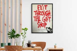 "Exit Through the Gift Shop", Original Release Japanese Movie Poster 2010, B2 Size (51 x 73cm)