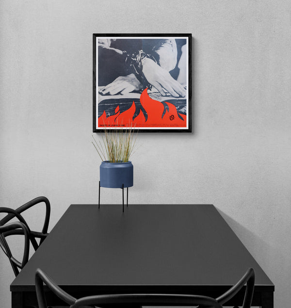 "The Trail of Joan of Arc (Proces de Jeanne D`Arc)", Original Release Japanese Movie Pamphlet-Poster 1962, C. 35 x 35cm