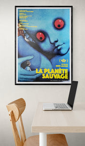 "Fantastic Planet", (La Planete Sauvage), Original Re-Release Japanese Movie Poster 2021, B1 Size