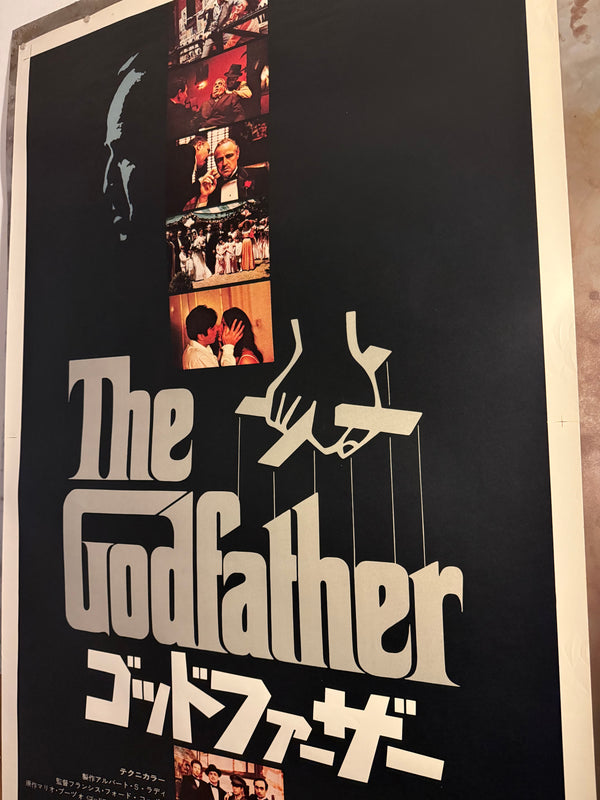 “THE GODFATHER” (1972) – ORIGINAL JAPANESE B0 BILLBOARD POSTER – ART BY S. NEIL FUJITA (LOGO)

Extremely Rare | Massive Format | First Release | 99 × 157 cm