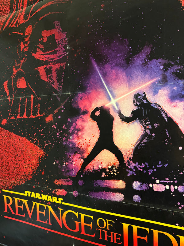 "STAR WARS – “REVENGE OF THE JEDI” (1982)", Original U.S. Advance One‑Sheet – Undated (“NO DATE”), ULTRA RARE, Size: 27 × 41 in. (≈ 69 × 104 cm) (FB)