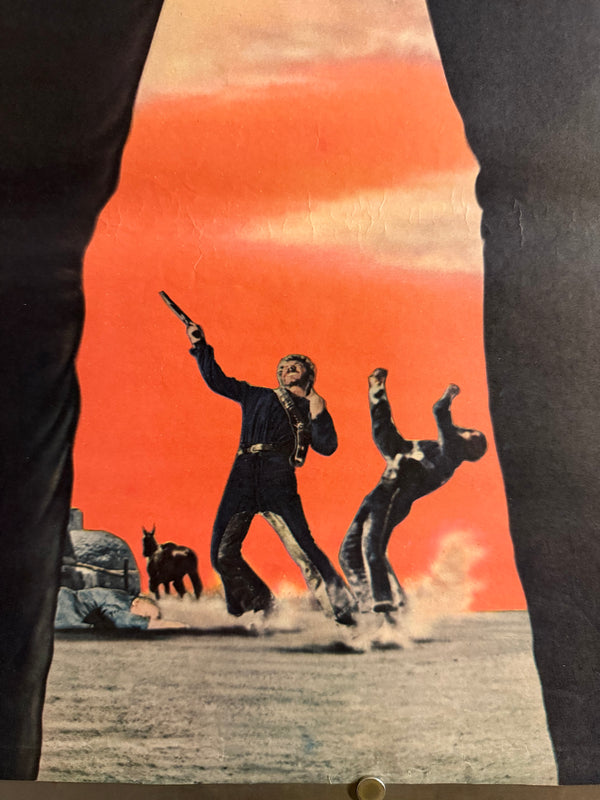 "For A Few Dollars More", Original First Release Japanese Movie Poster 1966, Ultra Rare, STB Size (51x145cm) (G)