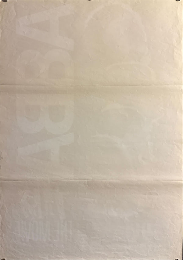 “ABBA: The Movie” (アバ ザ・ムービー), Original Japanese Movie Poster 1977, B2 Size (c. 51 × 73 cm) O653