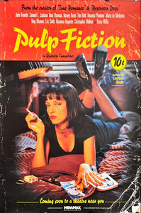 "Pulp Fiction", Original Video Release Japanese Movie Poster 1994, B2 Size (51 x 73cm) D69