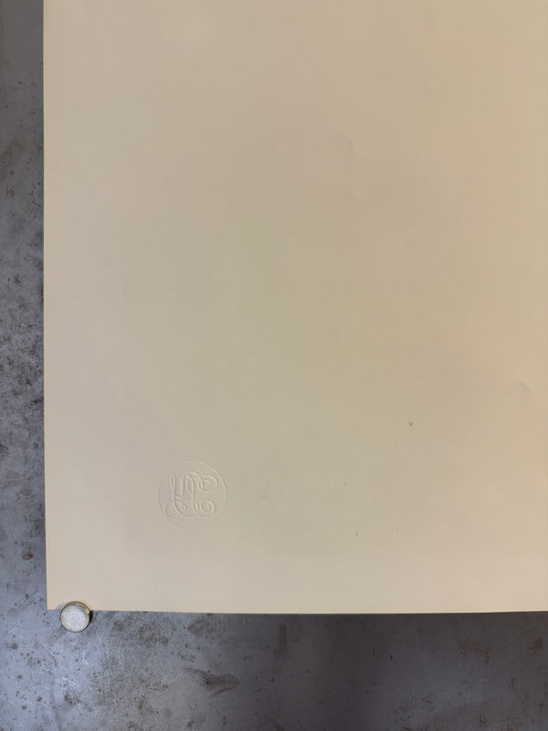 "TADANORI YOKOO - New York (1968)", Japanese Contemporary Art Poster, Original Offset 1968, Ultra Rare, SIGNED, Size (c.84.1 x 60.5 cm)