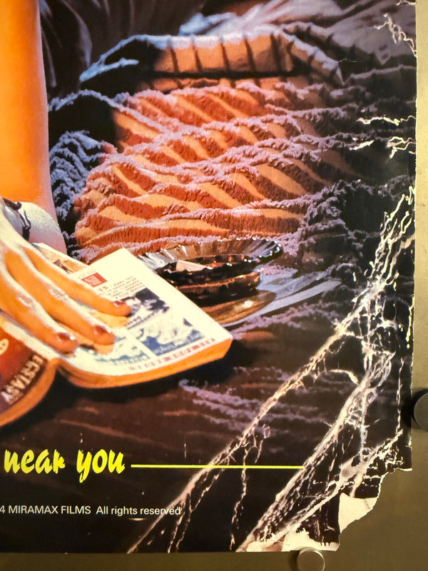 "Pulp Fiction" (パルプ・フィクション), Original Japanese Video Release Poster 1994, B2 Size (c.51 × 73 cm) Q6