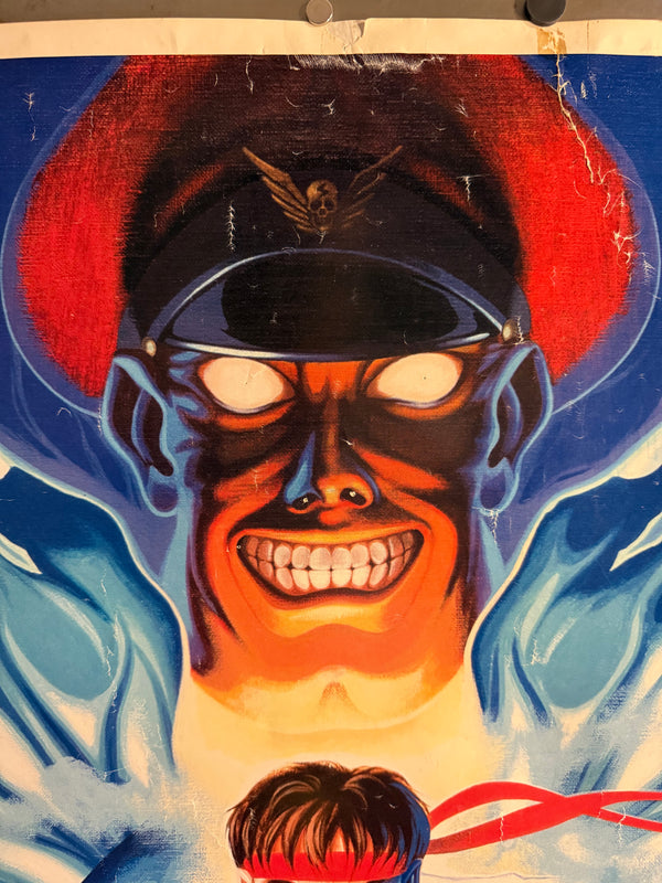 "Street Fighter II: Champion Edition", Original Release Japanese CAPCOM Promotional Poster 1992, Extremely Rare, B1 Size (c.71 × 103 cm) HA5