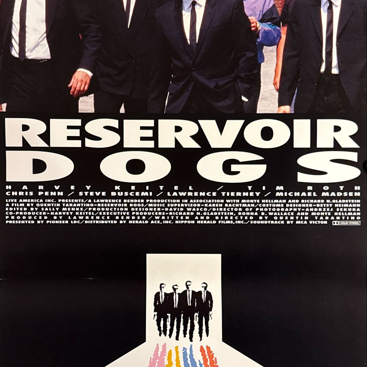 Why Study Poster “Reservoir Dogs” (レザボア・ドッグス), Original Release Japanese Movie Poster 1 ...