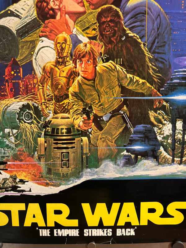 “Star Wars: Episode V – The Empire Strikes Back” (スター・ウォーズ 帝国の逆襲), Original Japanese Soundtrack Poster 1980, Size (60 × 85 cm) ZA1144A