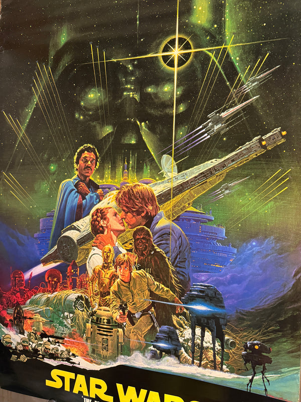 “Star Wars: Episode V – The Empire Strikes Back” (スター・ウォーズ 帝国の逆襲), Original Japanese Soundtrack Poster 1980, Size (60 × 85 cm) ZA1144A