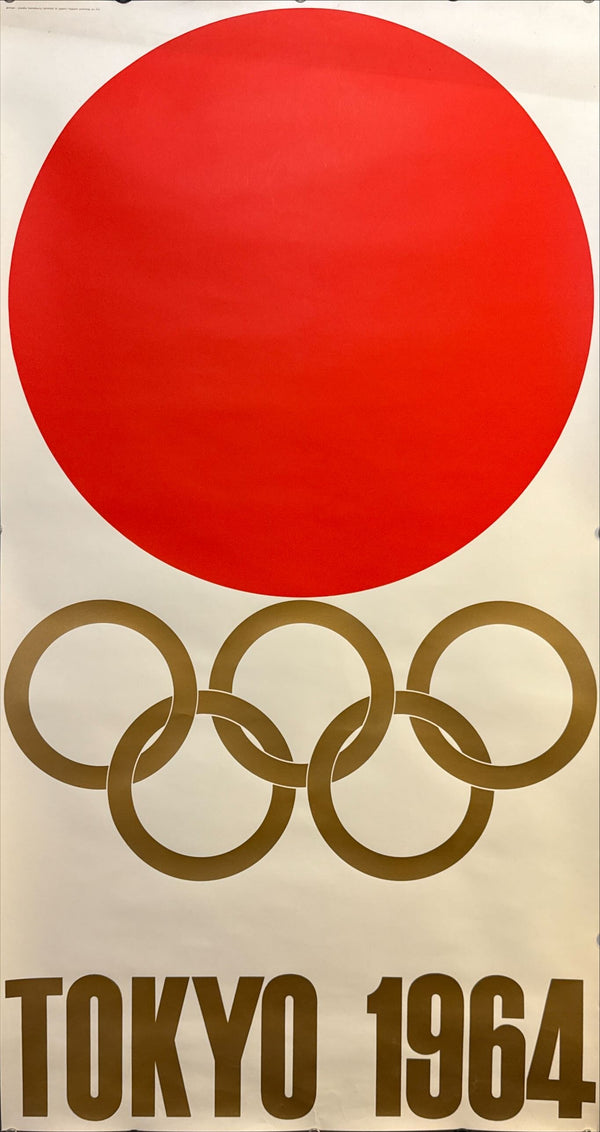 "Olympic Games 1964 Tokyo - The Official Poster Suite (Complete Set of Four in Original Tokyo 1964 Organizing Committee Tube)" Original Release Japanese Promotional Poster 1961