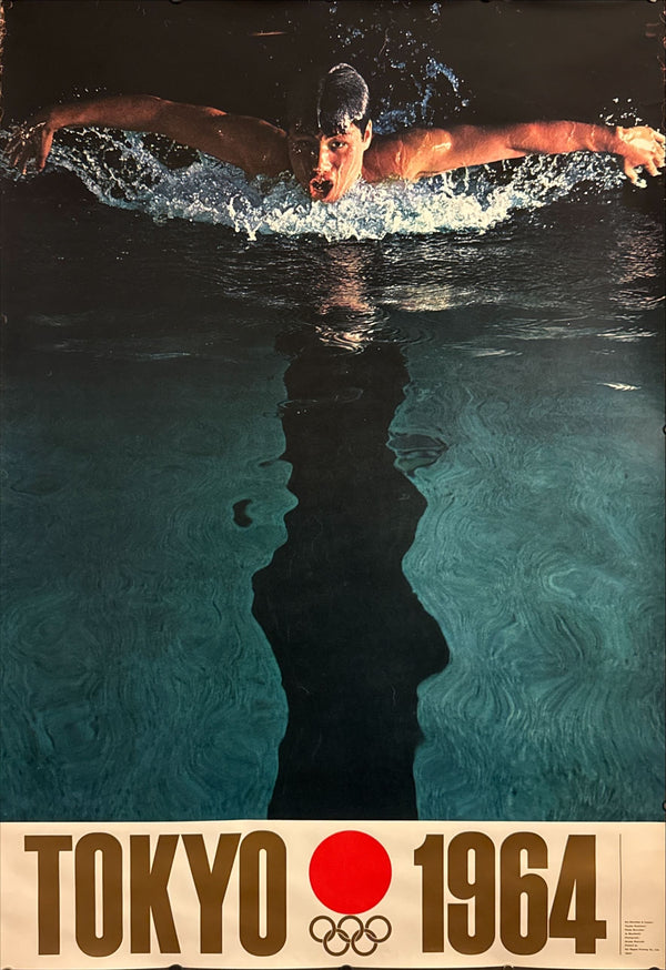 "Olympic Games 1964 Tokyo - The Official Poster Suite (Complete Set of Four in Original Tokyo 1964 Organizing Committee Tube)" Original Release Japanese Promotional Poster 1961