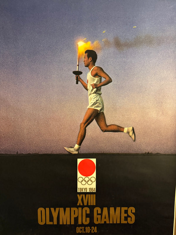 "Olympic Games 1964 Tokyo - The Official Poster Suite (Complete Set of Four in Original Tokyo 1964 Organizing Committee Tube)" Original Release Japanese Promotional Poster 1961