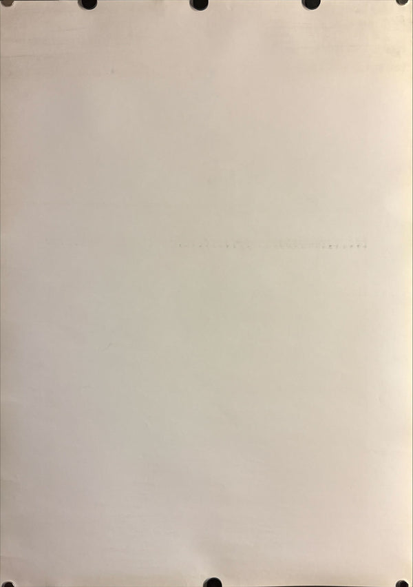 "Princess Mononoke" (もののけ姫), Original Japanese First-Release Teaser Movie Poster 1997, B2 Size (51 × 73 cm) ZA236 A