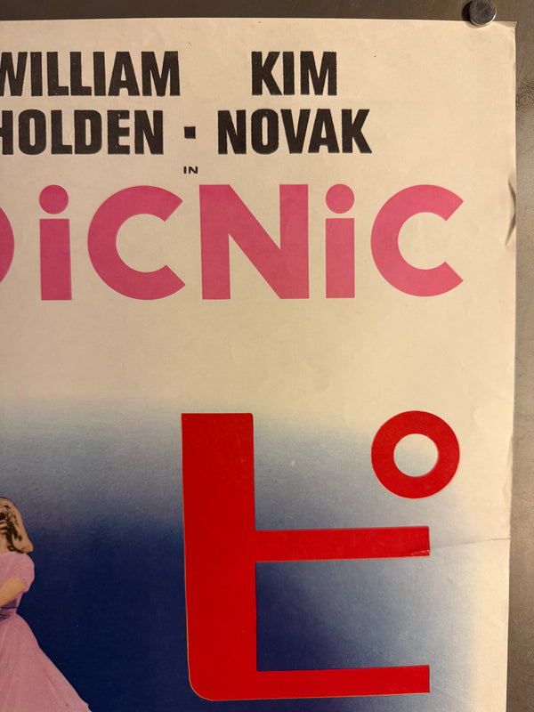 "Picnic", Original Re-Release Japanese Movie Poster 1966, STB Size (51 x 145cm) O725