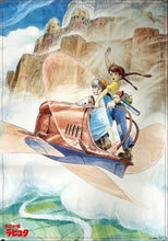 Load image into Gallery viewer, &quot;Castle in the Sky&quot;, Original Release Japanese Movie Poster 1986, B2 Size (51 x 73cm) E77
