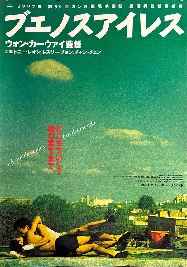 "Happy Together", Original Release Japanese Movie Poster 1997, B2 Size (51 x 73 cm) O267