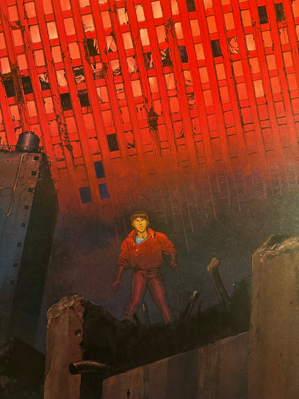 “Akira” (アキラ), Ultra‑Rare Original Japanese Soundtrack Promotional B2 Poster — GEINOH YAMASHIROGUMI “SYMPHONIC SUITE AKIRA” (Victor / JVC) 1988, B2 Size (51 × 73 cm) O740