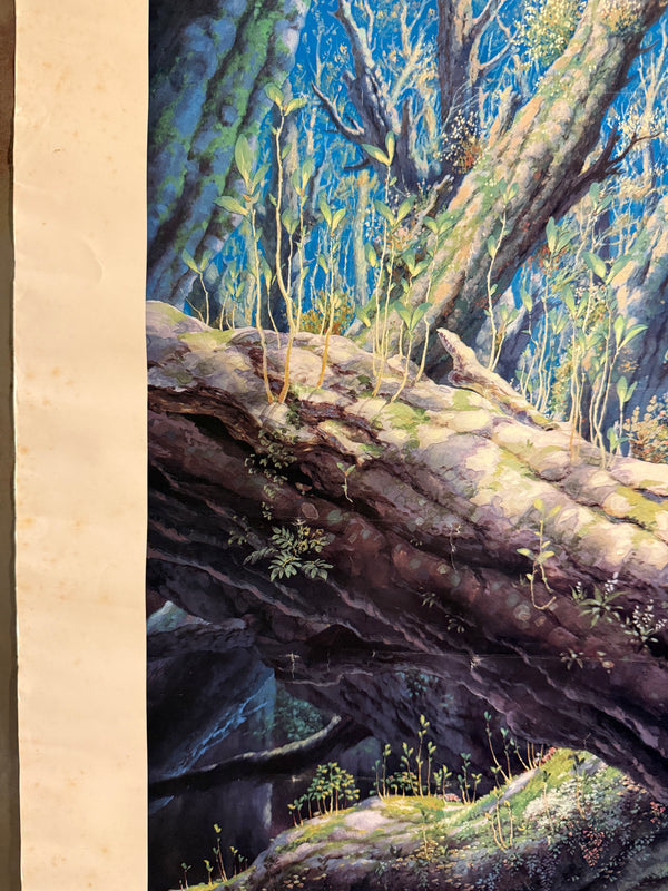 "Princess Mononoke" (もののけ姫), Original Japanese First-Release Teaser Movie Poster 1997, B2 Size (51 × 73 cm) ZA236A
