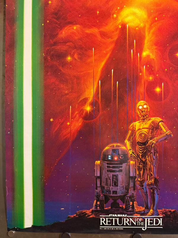 "Return of the Jedi", AKA Starfall, Special Poster Produced Under License to Yamakatsu, Noriyoshi Ohrai, 1983 (71 x 51 cm) O841