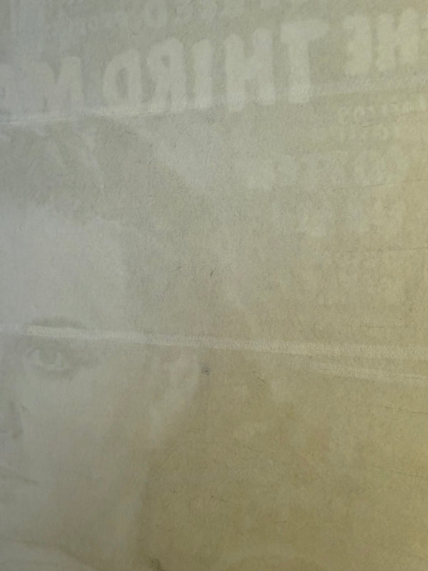 “The Third Man” (第三の男), Original Japanese First-Release Movie Poster 1952, Noguchi Artwork variant, Ultra Rare, B2 Size (51 × 73 cm) (G)