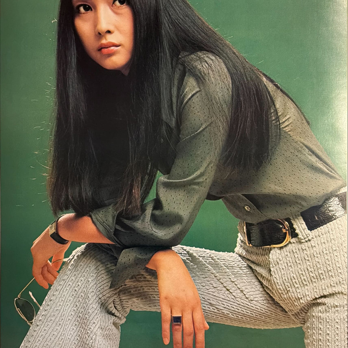 “Meiko Kaji” (梶芽衣子) Gallery ELLE original issue Japanese promotional p ...