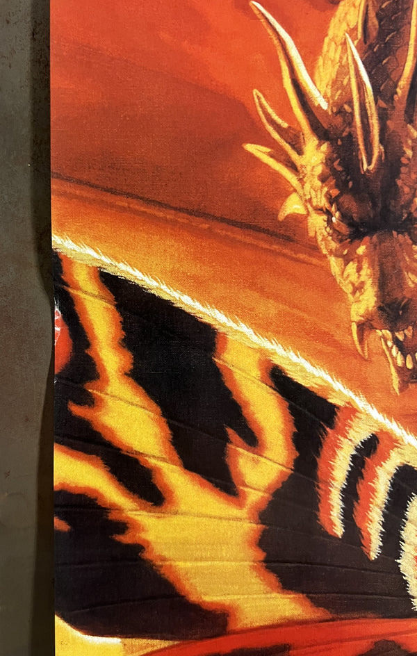 “Godzilla, Mothra and King Ghidorah: Giant Monsters All-Out Attack” (ゴジラ・モスラ・キングギドラ 大怪獣総攻撃), Original Release Japanese Movie Poster 2001, B2 Size (51 × 73 cm) S125