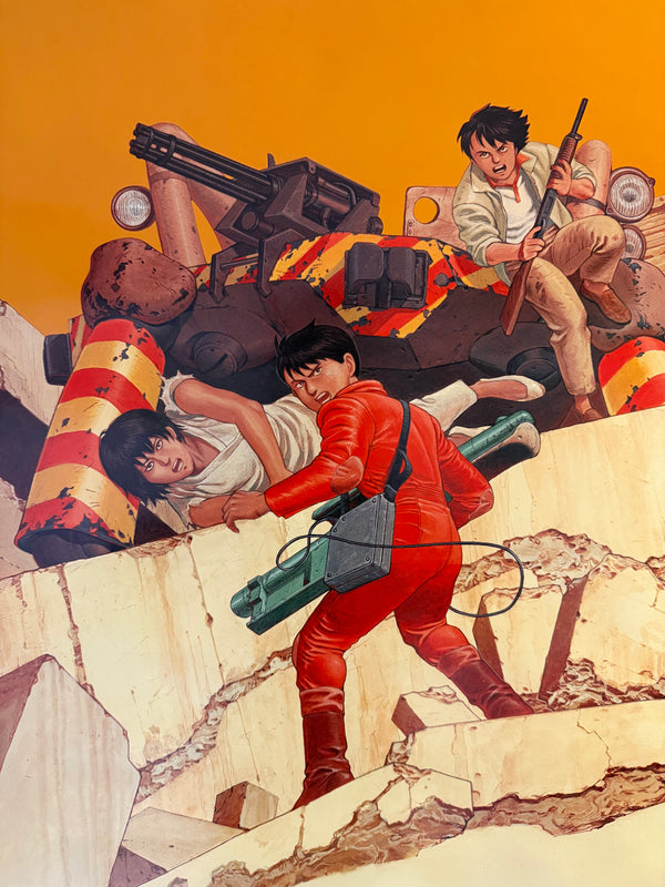 "AKIRA Part 6" – Original Vintage Young Magazine Ultimate Prize Poster (Kodansha, 1993), Ultra Rare, B1 Size (c. 73 x 103 cm)