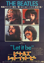 Load image into Gallery viewer, &quot;The Beatles: Let It Be&quot;, Original Release Japanese Movie Poster 1970, B2 Size (51 x 73cm) J253
