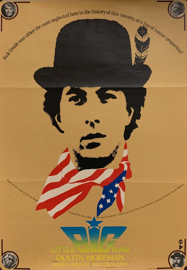 "Little Big Man", Original Release Japanese Poster 1970, B2 Size (51 x 73cm) - A38