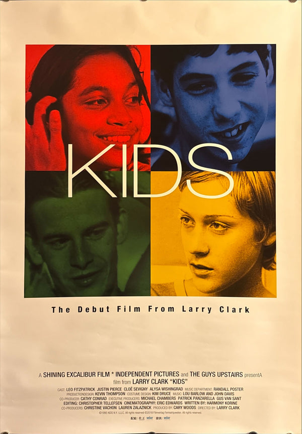 "Kids" (キッズ), Original Japanese 30th‑Anniversary Roadshow Movie Poster 2025, B2 Size (51 × 73 cm) O378