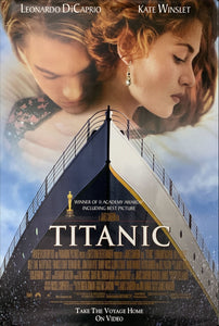 "Titanic", Original Video Release Japanese Movie Poster 1997, B2 Size (51 x 73cm) A61