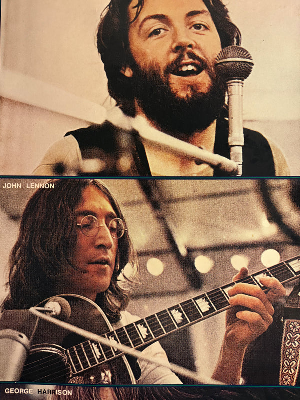 “THE BEATLES” (March 1971) – ULTRA-RARE GIANT JAPANESE TWO-SHEET “APPLE JAM” PROMOTIONAL POSTER – TOSHIBA / APPLE RECORDS – APPROX. 73 × 200 CM / 28.7 × 78.7 in (Gallery)